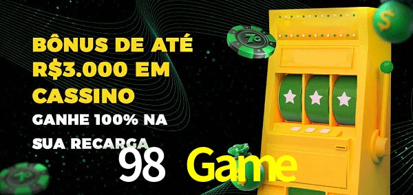 98 Game melhor bônus de depósito