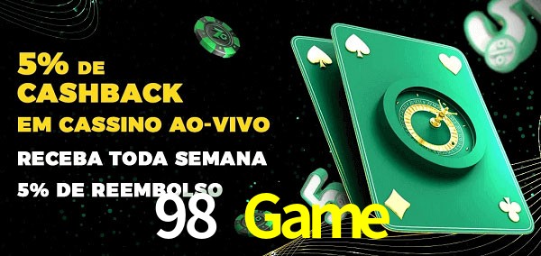 Promoções do cassino ao Vivo 98 Game